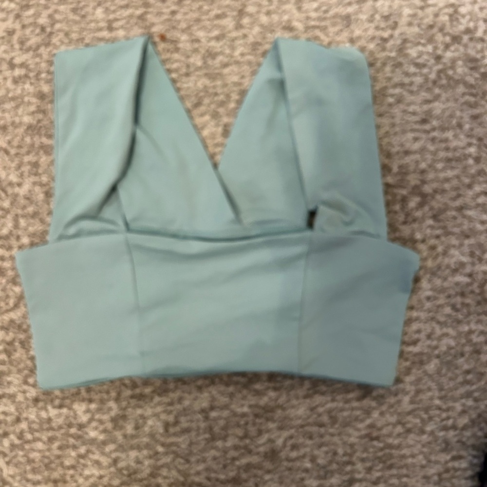 Elegant Women's Top in Light Blue